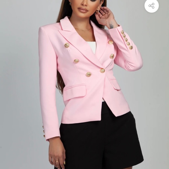 Brand new Love Labels Pink Blazer - Picture 2 of 6